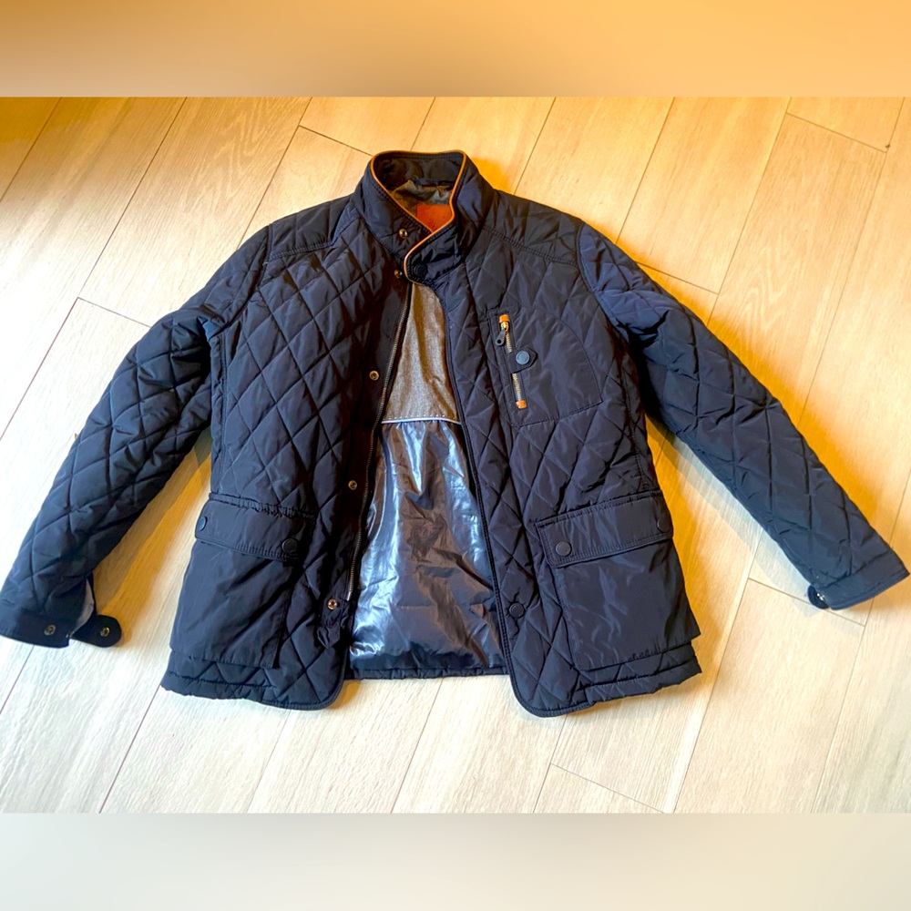 Boys Massimo Dutti luxe fall Jacket authentic quality warm Size 10-12